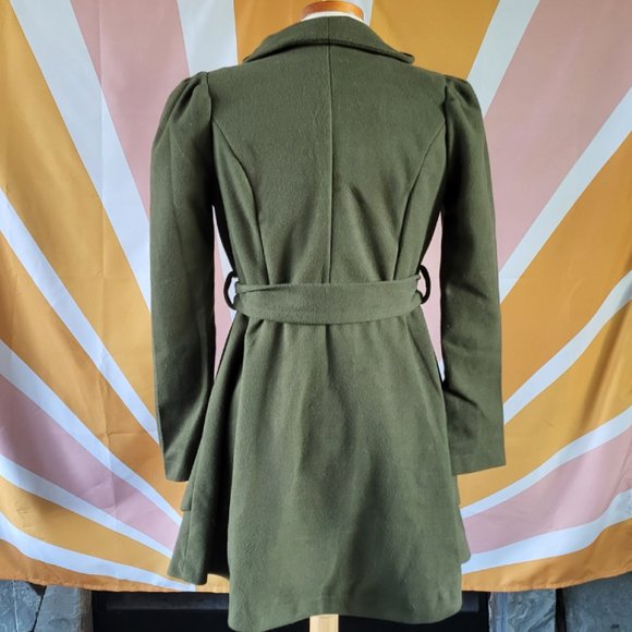 Army Green Trench - Picture 4 of 8